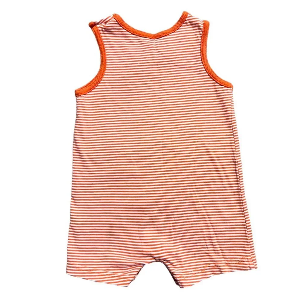 Carter's 6m Fish Appliqué Romper
